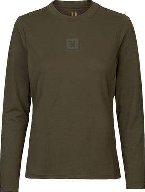 Härkila Instinct L/S T-shirt damska Willow green - Härkila