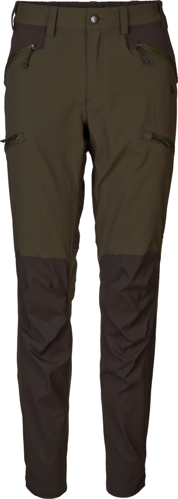 Spodnie damskie Larch Stretch Pine Green / Chocolate Torte - Seeland