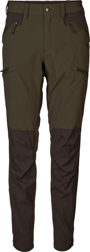 Spodnie damskie Larch Stretch Pine Green / Chocolate Torte - Seeland