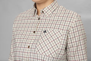 Koszula Kerry Shooting Cabernet/Blue Check - Seeland