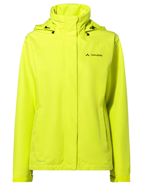 Damska Escape Bike Light Jacket Bright Green - Vaude