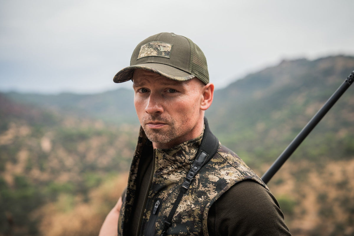 Czapka Ganister Trucker Pine green - Seeland