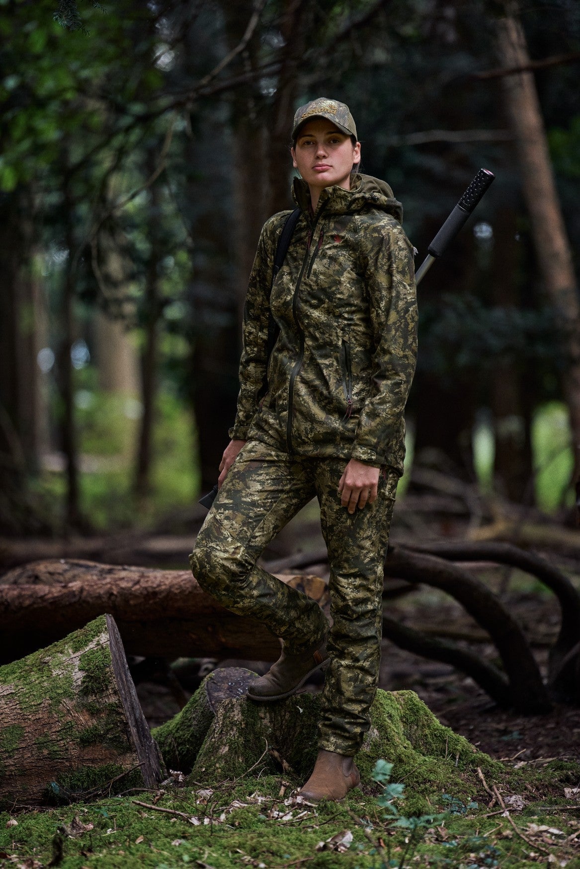Spodnie damskie Avail Camo InVis MPC green - Seeland