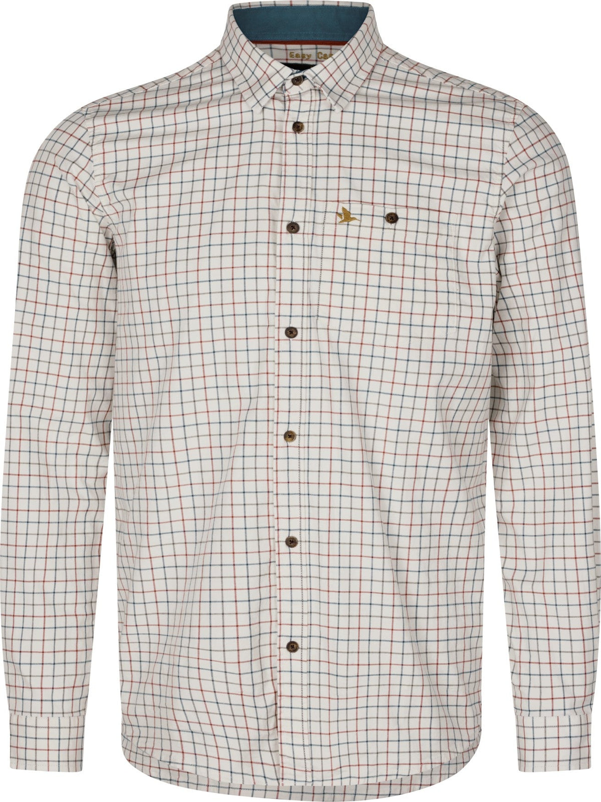 Koszula Oxford Shooting - Grape Leaf/Terracotta Check - Seeland
