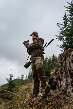 Kurtka Forest Hunter GTX Hunting green/Shadow brown - Härkila