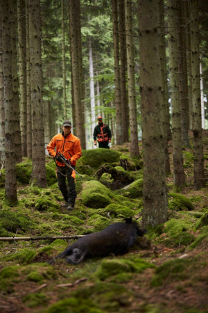 Kamko Fleece - Hunting green/Orange blaze - Härkila