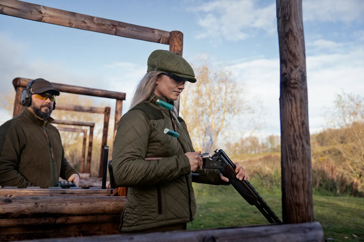 Ailsa pikowana kurtka damska Willow green - Härkila