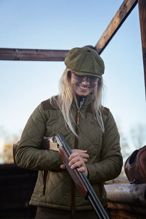 Ailsa pikowana kurtka damska Willow green - Härkila