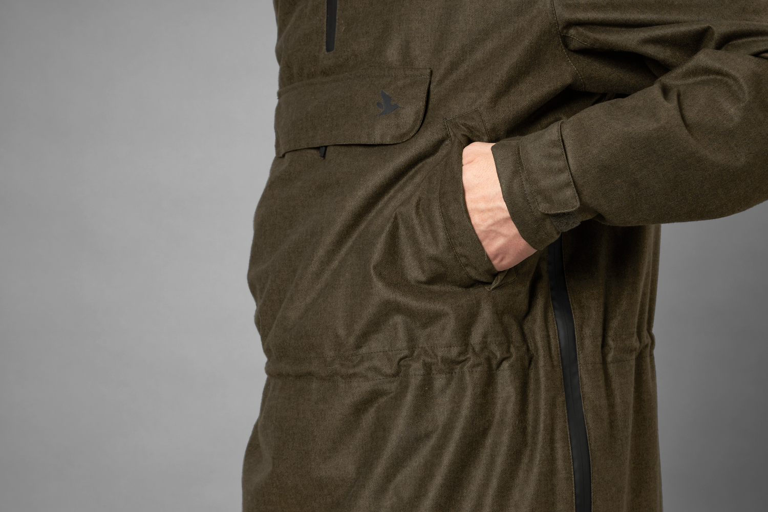 Avail Anorak Pine green melange - Seeland