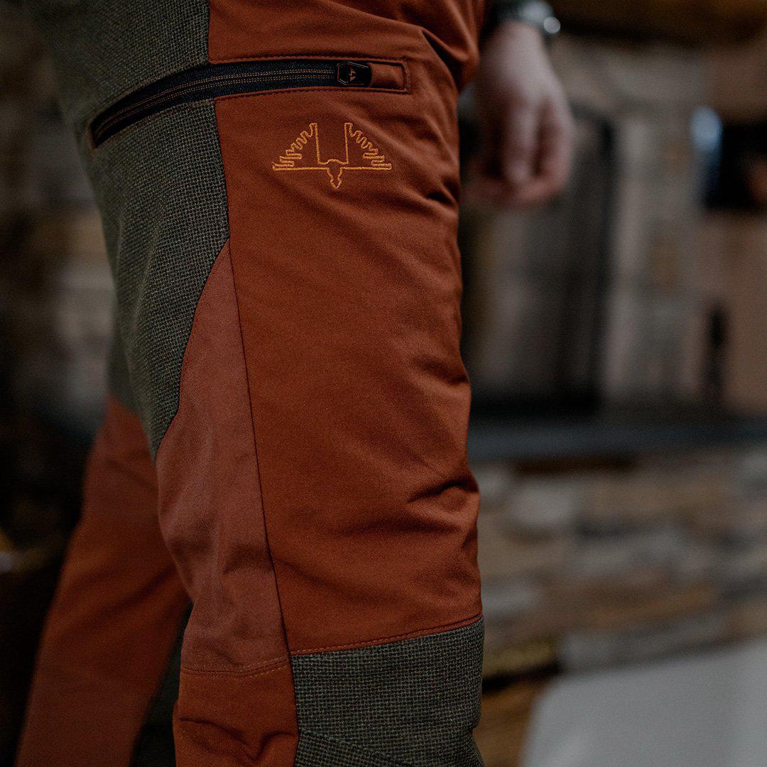 Spodnie myśliwskie Lynx XTRM Antibite - Dark Orange - Swedteam
