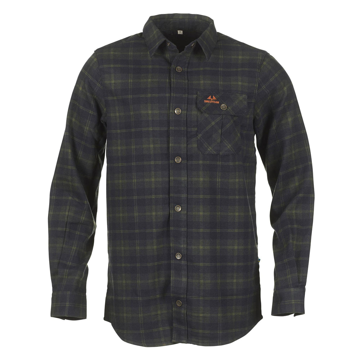 Crest Hemd - Forest Green - Swedteam