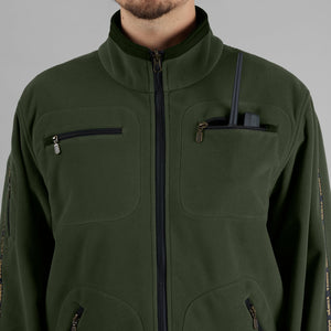 Kamko Fleecejacke Grau/Grün - Härkila