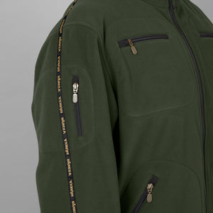 Kamko Fleecejacke Grau/Grün - Härkila
