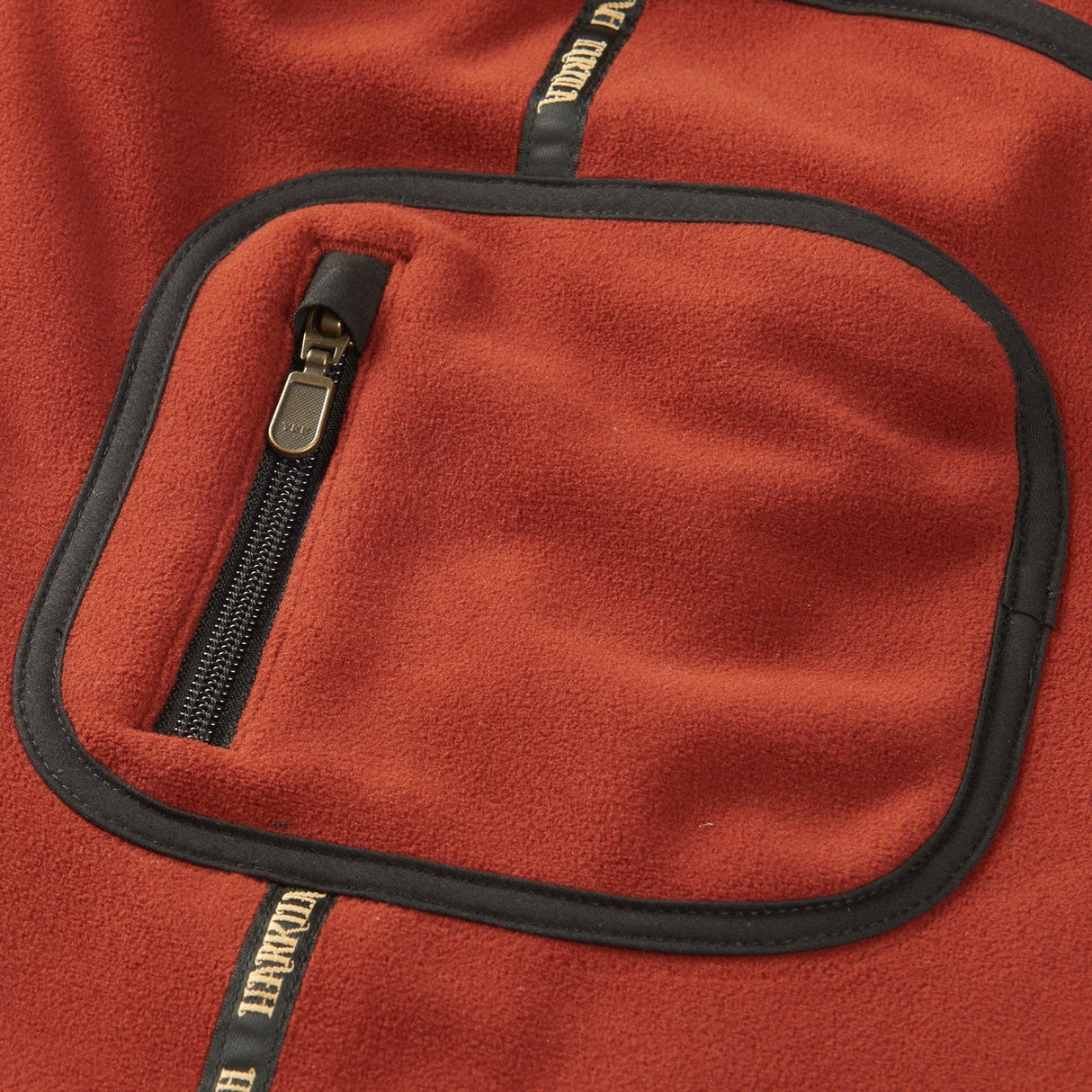 Kamko Fleecejacke - Burnt orange/Shadow brown - Härkila