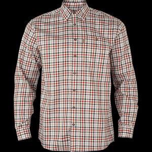 Milford Hemd - Bloodstone red/Weiß - Härkila