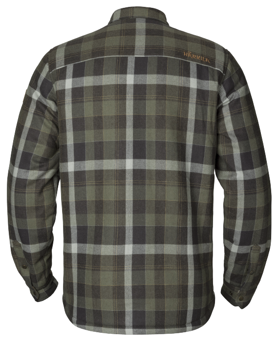 Asmund isolierte Hemdjacke aus Wolle Willow green/Phantom - Härkila