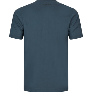 H-logo Kurzarm T-Shirt Sea blue - Härkila