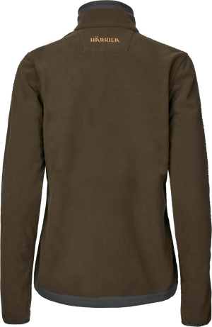 Kamko Fleece Damen – Willow green/Deep well purple – Härkila