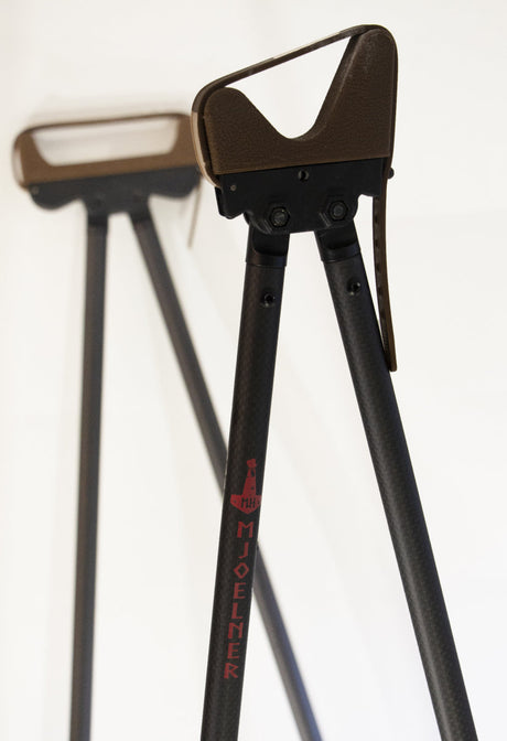 Fenris 2 4-Beinig Zielstock, Schwarz, Carbon