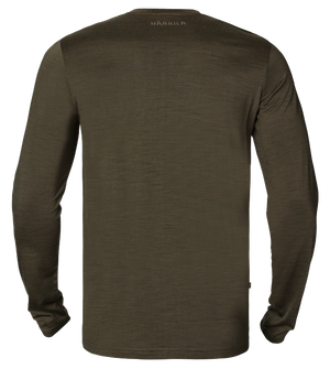 Base-Layer L/S T-Shirt für alle Jahreszeiten Willow green - Härkila