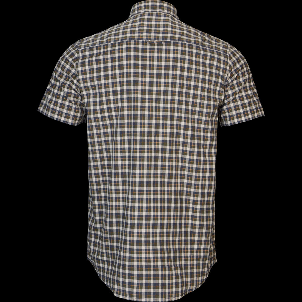 Fjell S/S-Hemd Naval Blue Check - Härkila