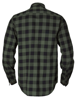 Skandinavisches L/S-Hemd - Green check - Härkila