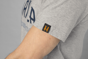 Modi Melange Kurzarm T‑Shirt Hellgrau Melange - Härkila