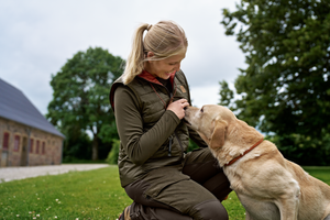 Kalix HSP Weste für Damen Willow green/Arabian spice - Härkila
