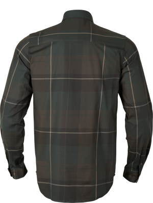 Akse Langarmhemd - Shadow brown check – Härkila