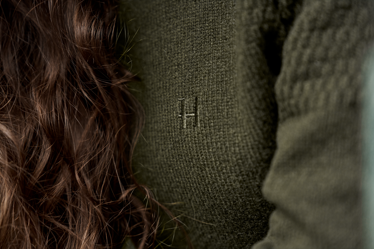 Vinnie Merino Pullover Damski - Rosin
