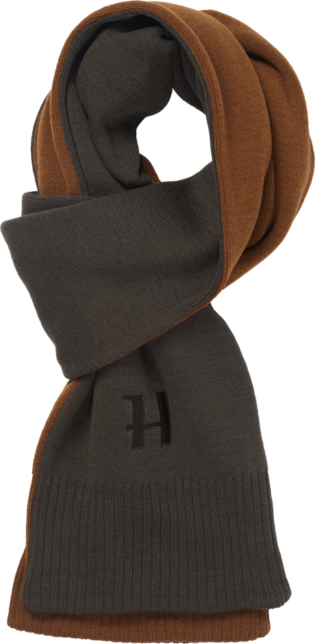 Wendbarer Schal Shadow brown/Rustique clay – Härkila