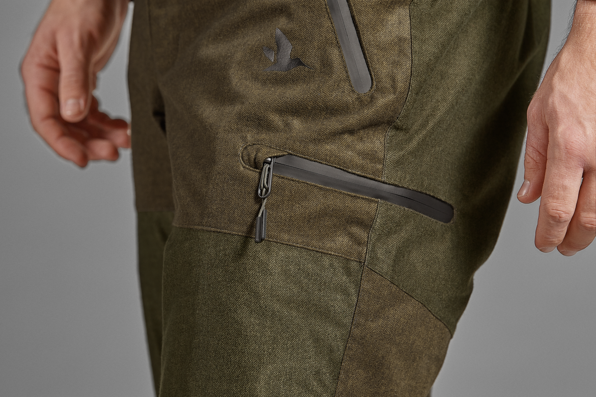 Avail Hose Pine green melange - Seeland