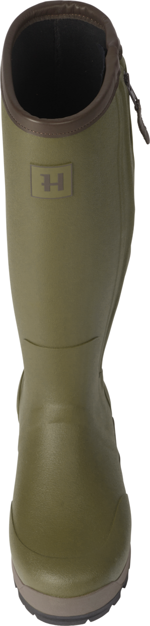 Forester Zip Gummistiefel - Dark olive – Härkila