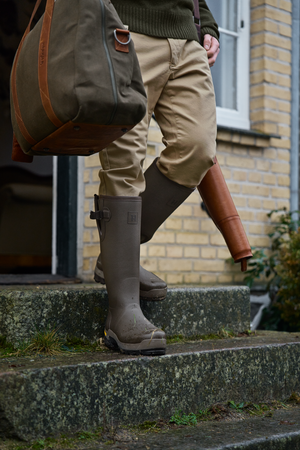 Forester Gummistiefel mit Keil - Dark willow green – Härkila