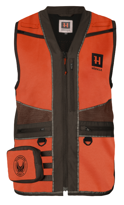 Wildboar Pro Blaze-Weste Orange Blaze/Braun - Härkila