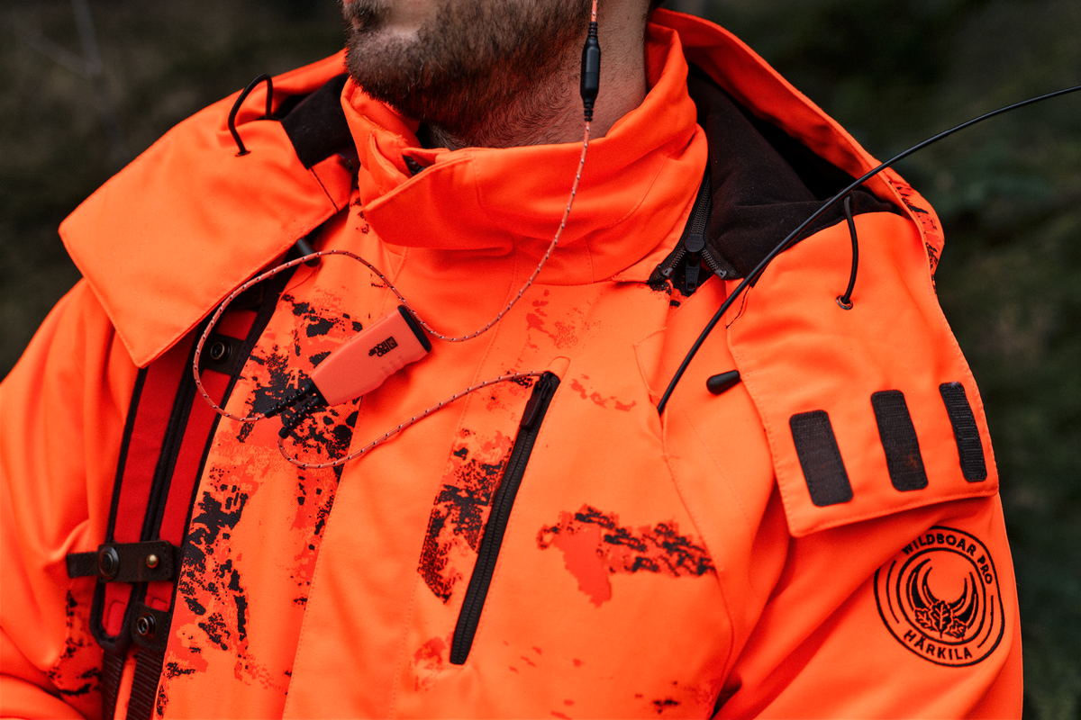 Kurtka ocieplana Wildboar Pro Blaze Camo HWS - AXIS MSP® CE Orange - Härkila