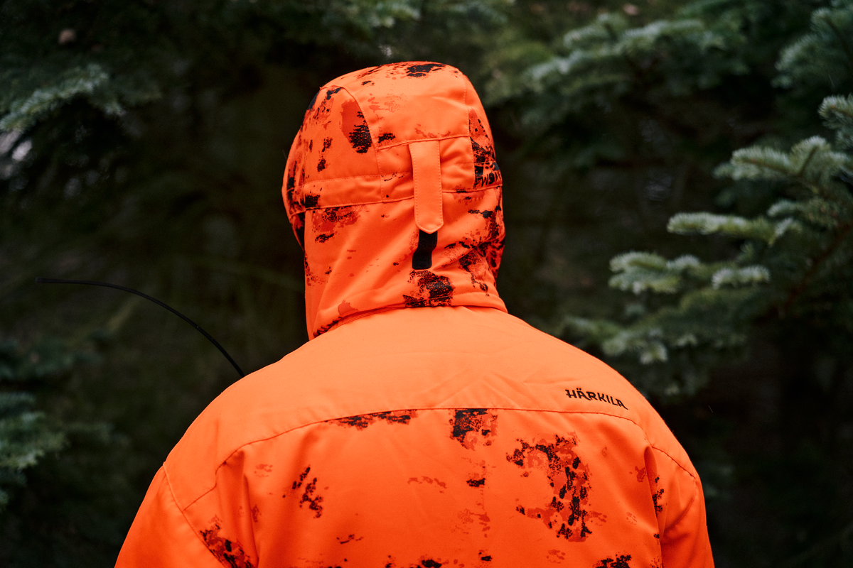 Kurtka ocieplana Wildboar Pro Blaze Camo HWS - AXIS MSP® CE Orange - Härkila