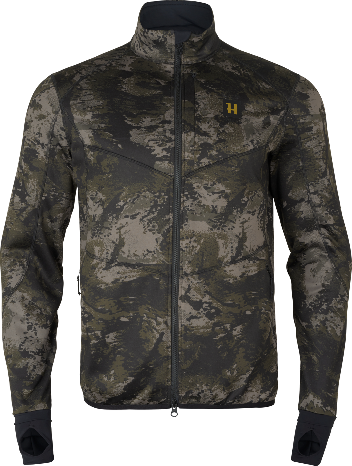 NOCTYX Camo Fleecejacke mit durchgehendem Reißverschluss – Härkila