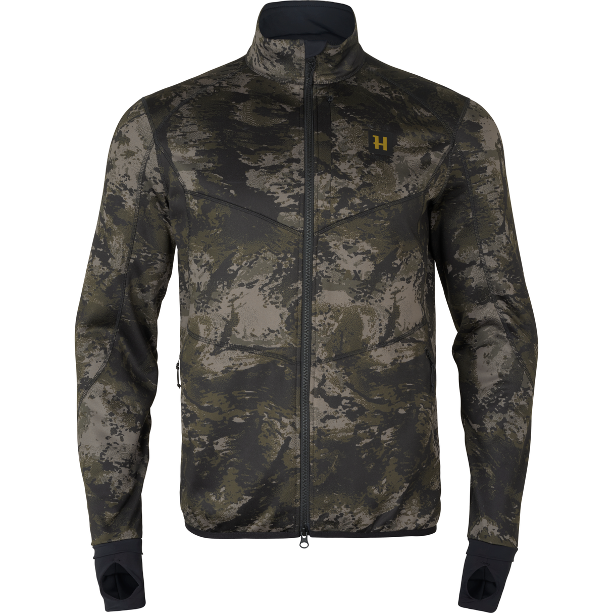 NOCTYX Camo Fleecejacke mit durchgehendem Reißverschluss – Härkila