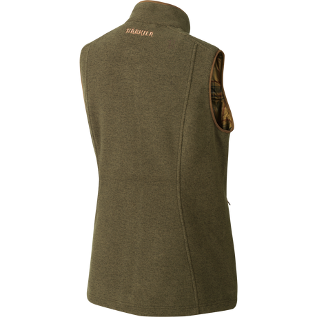 Sandhem Damen Fleeceweste - Dusty lake green melange - Härkila
