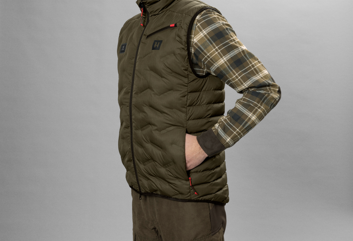 clim8 Isolierte Weste Willow green - Härkila