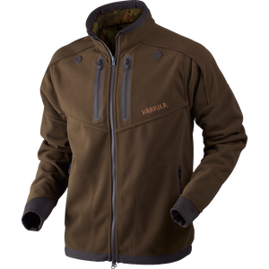 Lynx Wendbare Fleece-Jacke Willow green/AXIS MSP®Forest - Härkila