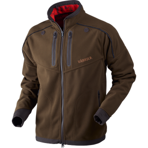 Lynx Wendbare Fleecejacke Willow green/AXIS MSP®Red Blaze - Härkila