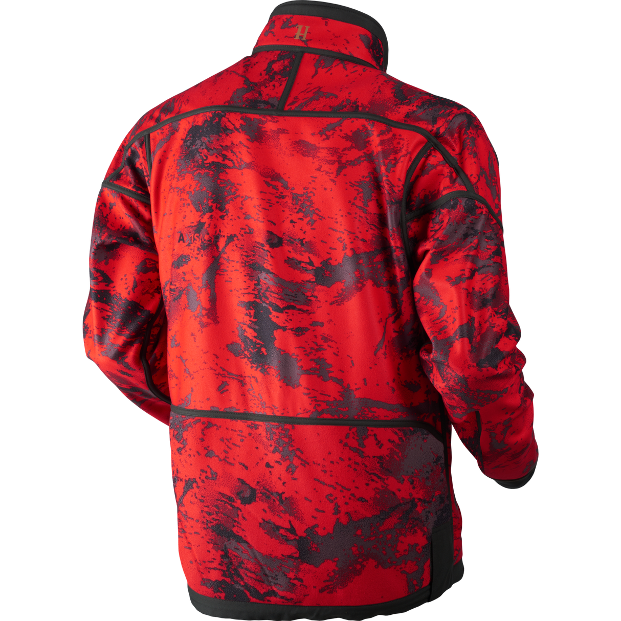 Lynx Wendbare Fleecejacke Willow green/AXIS MSP®Red Blaze - Härkila