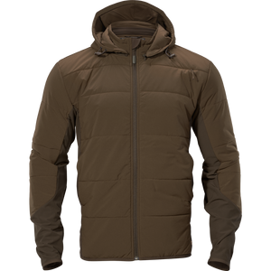 Isolierte Midlayer Hunting green/Shadow brown - Härkila