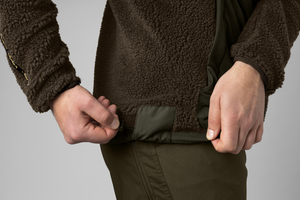 Rurik Teddyfleece Shadow grey/Willow green - Härkila