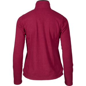 Woodcock Damen-Fleece Classic burgundy - Seeland