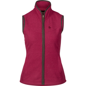 Woodcock Fleeceweste für Damen Classic Bordeaux - Seeland