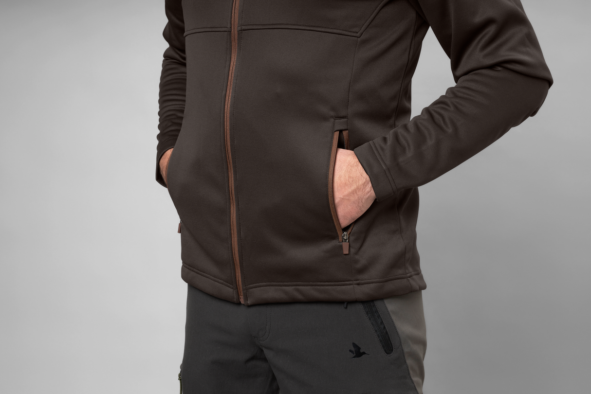 Elliot Fleece Dunkelbraun - Seeland