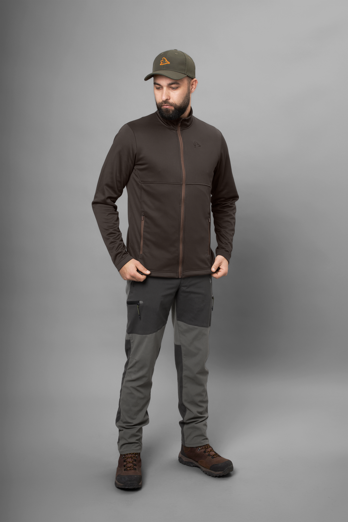 Elliot Fleece Dunkelbraun - Seeland